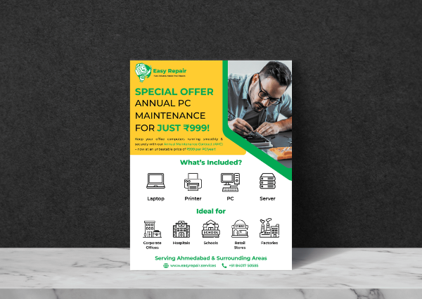 Easy Repair – AMC Flyer Design