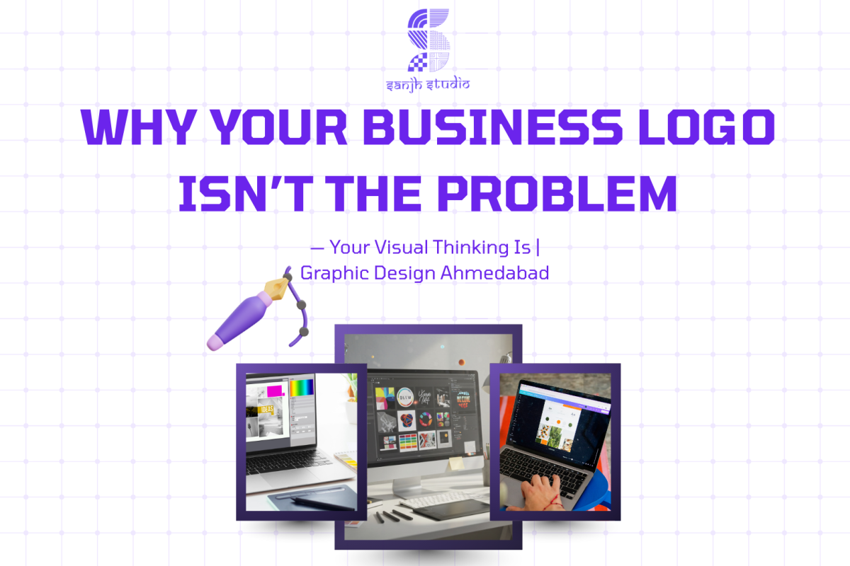 Why Your Business Logo Isn’t the Problem - Your Visual Thinking Is | Graphic Design Ahmedabad