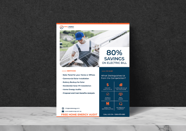 Ozeal Energy – Solar Solutions Flyer